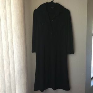 TAHARI Elegant Black Dress